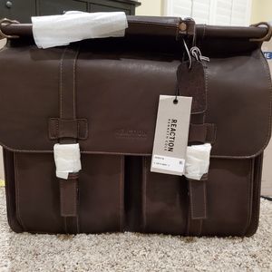 Men's Kenneth Cole Leather Laptop Bag